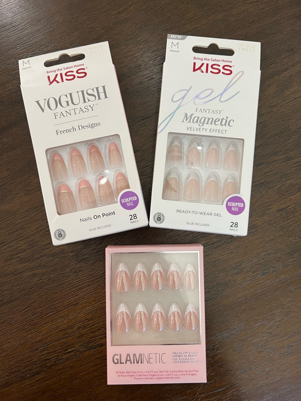 3-Pack Press On Nails